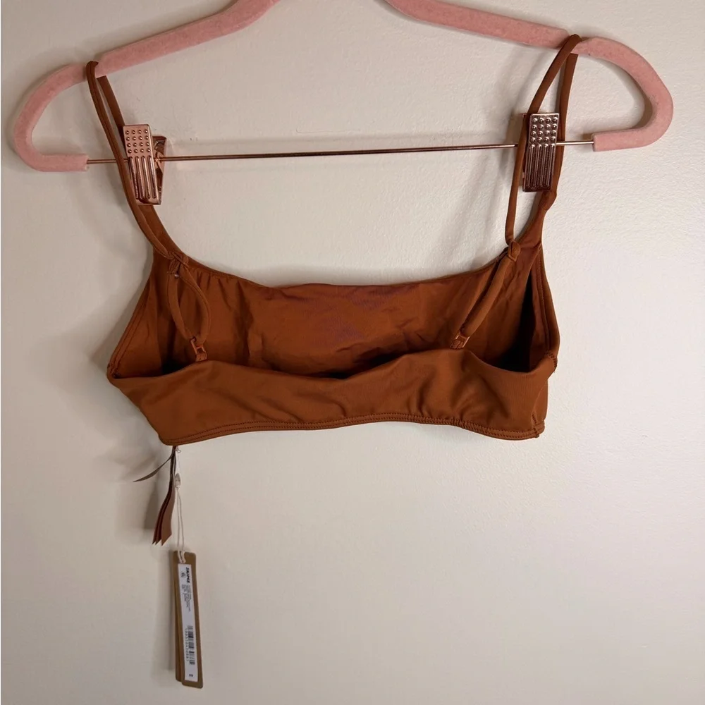 SKIMS Copper Swim Top NWT